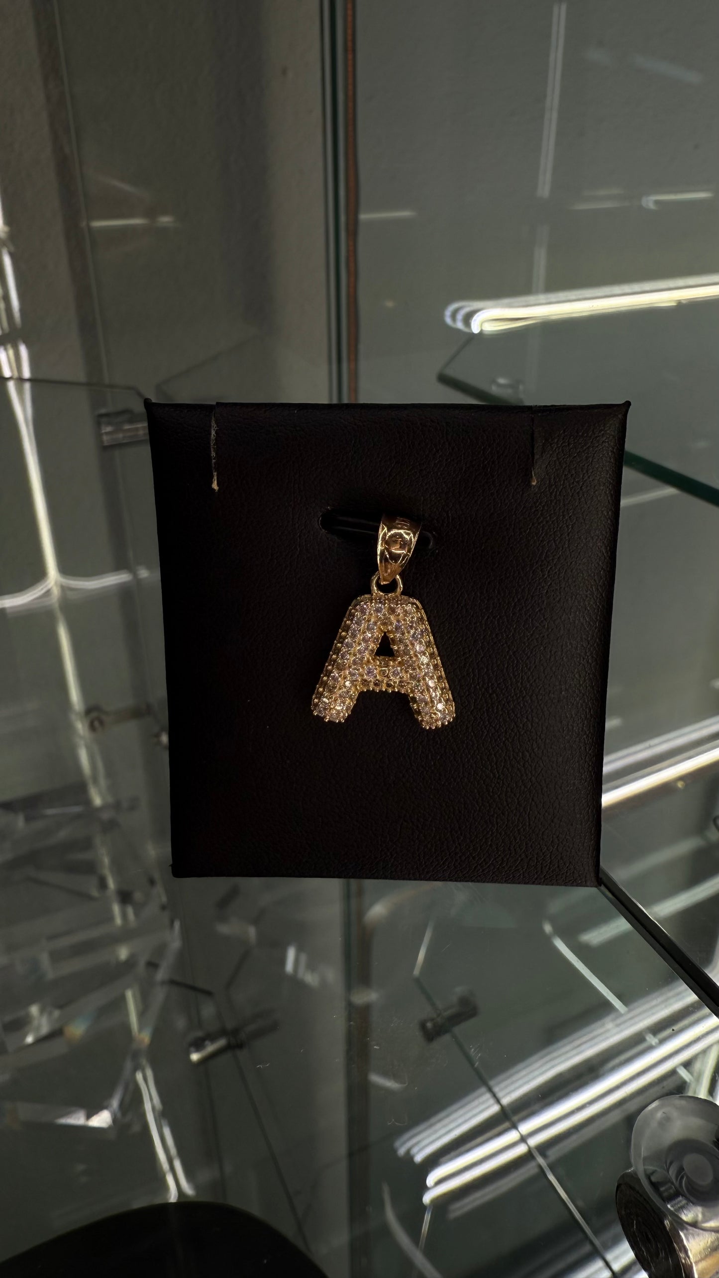 14KT GOLD LETTER “A”