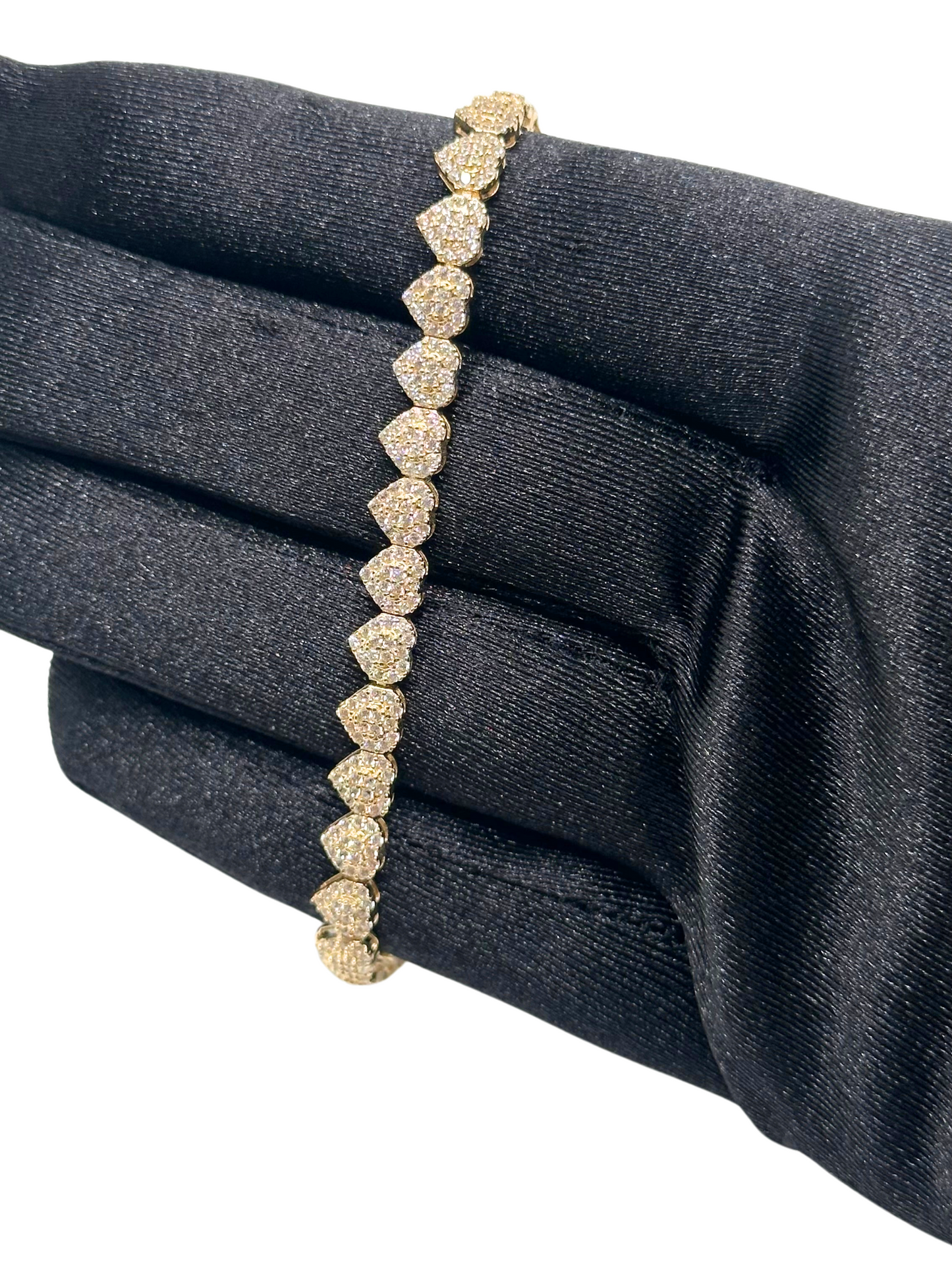 14K GOLD SMALL HEART BRACELET
