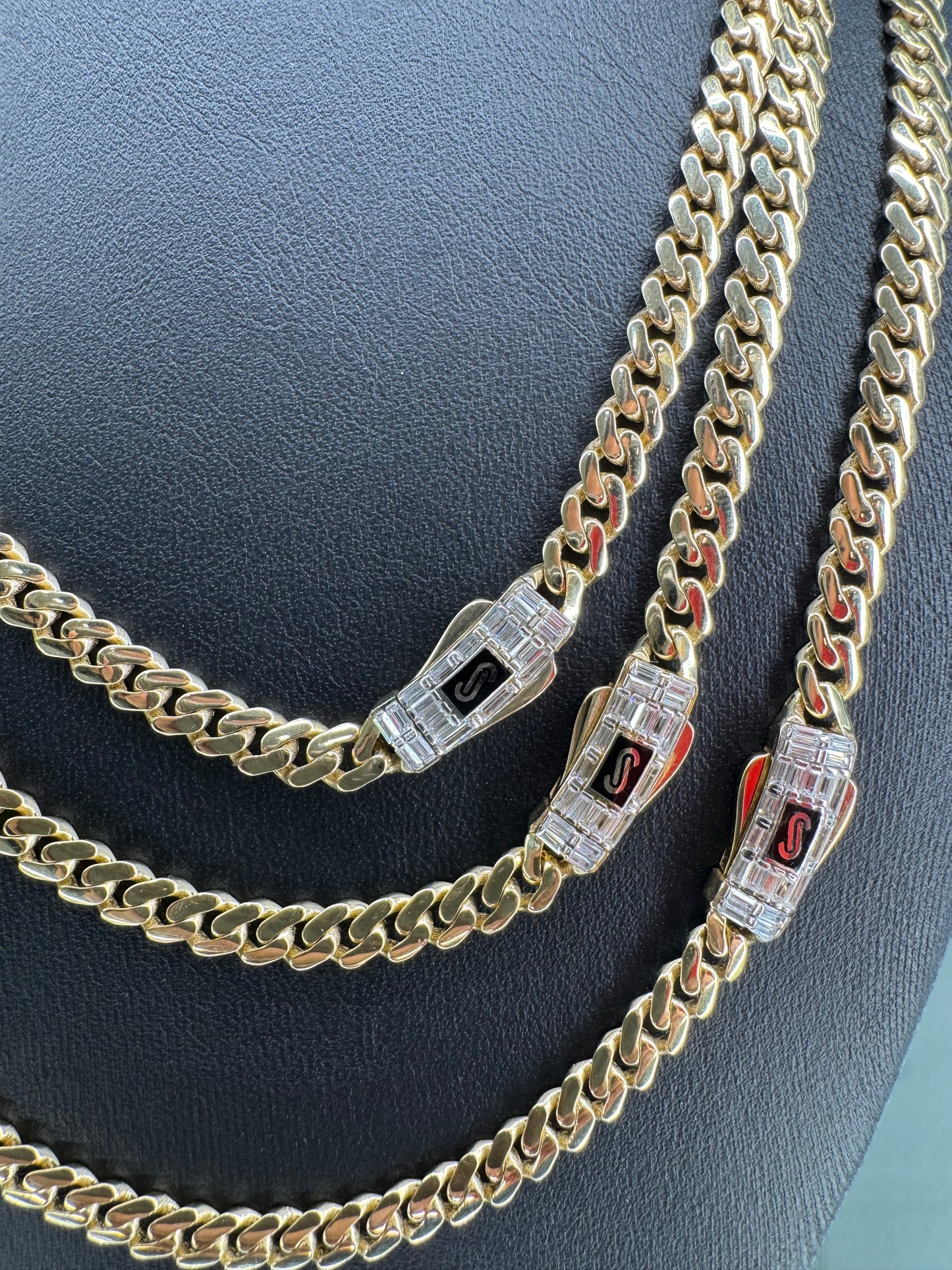 14K Gold Classic Monaco Chain 5mm