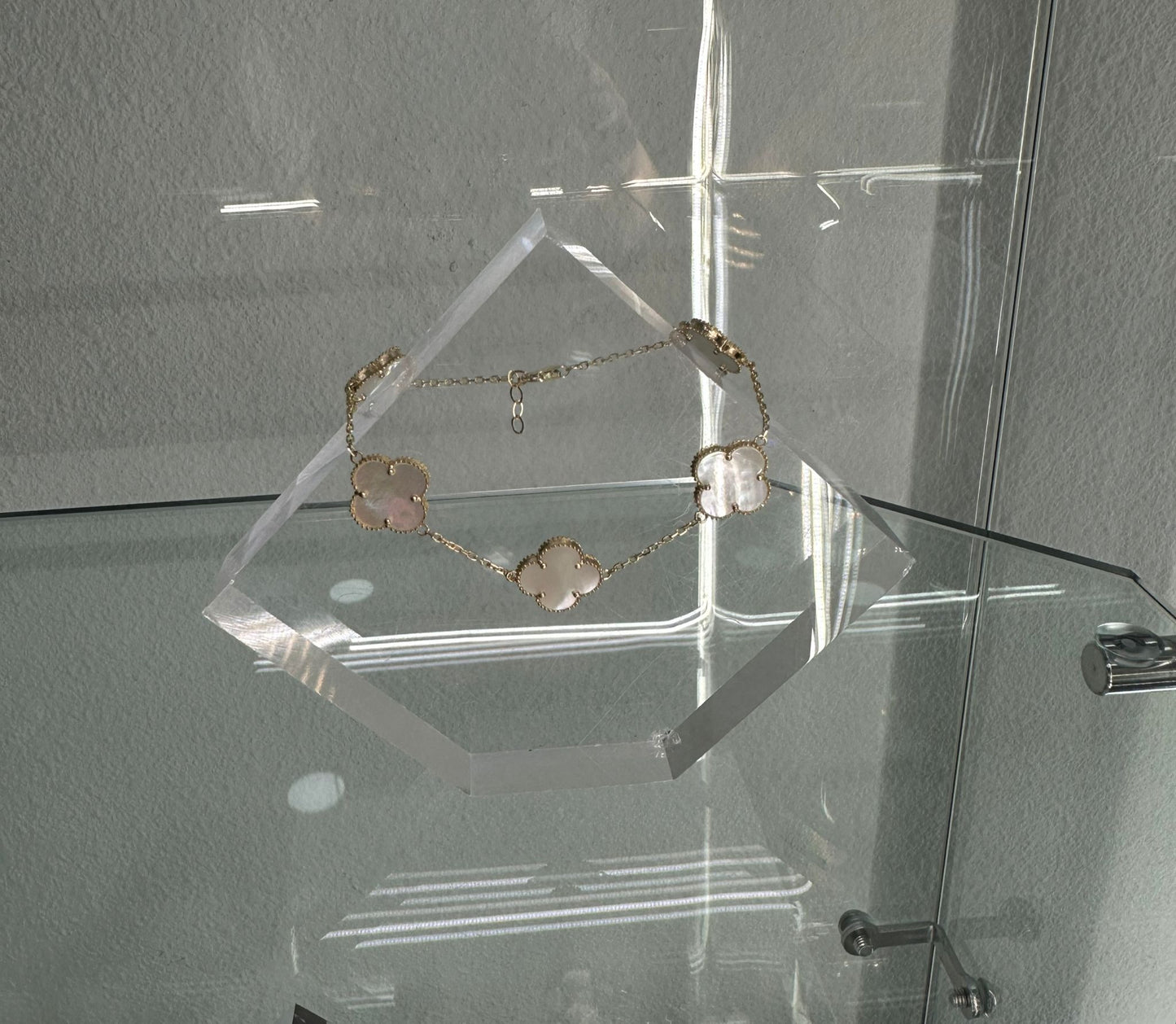 14K Gold Mother of Pearl