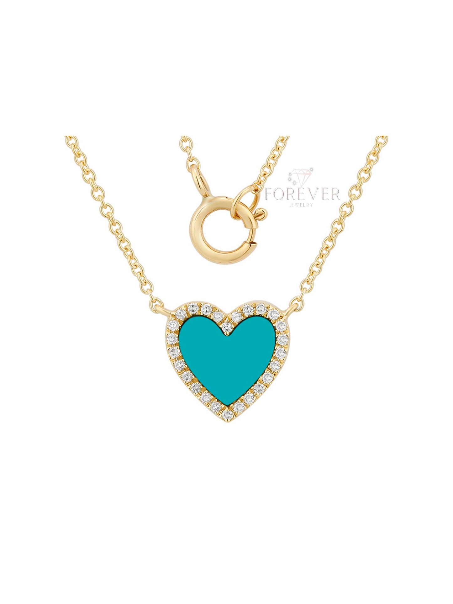 14K DIAMOND PROMOTIONAL HEART PENDANT