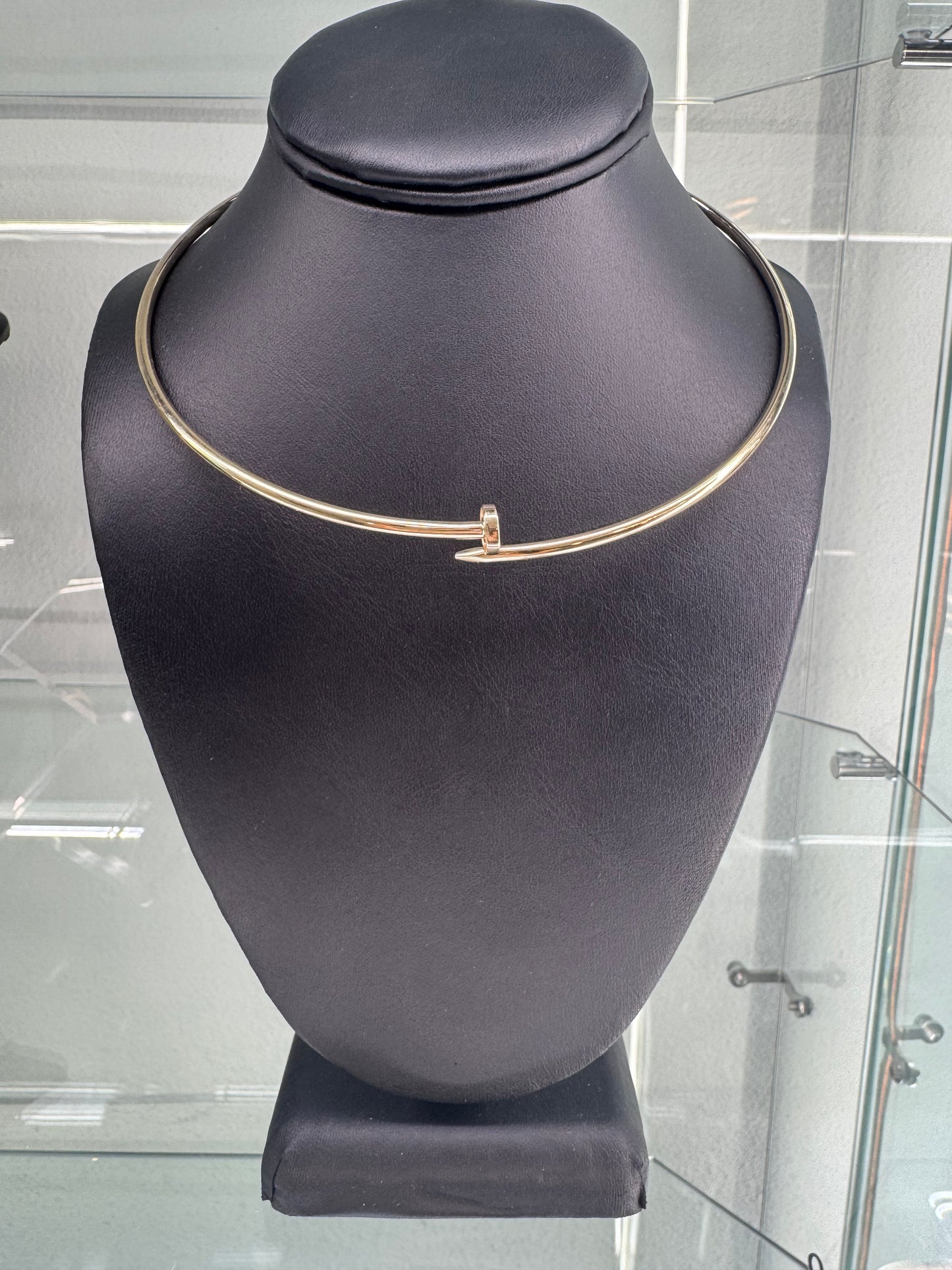14K Necklace Clavo