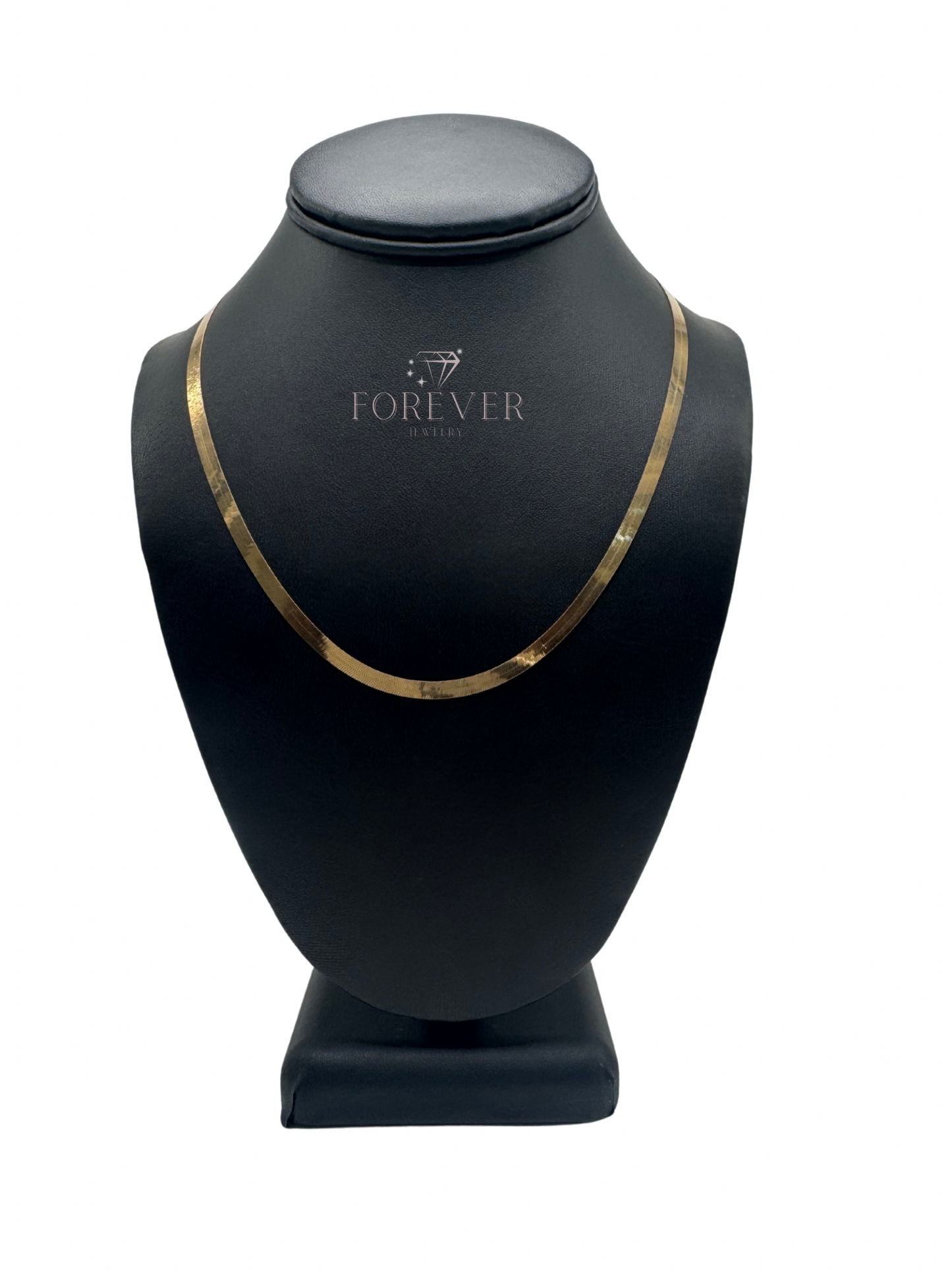 14K Gold Omega Necklace