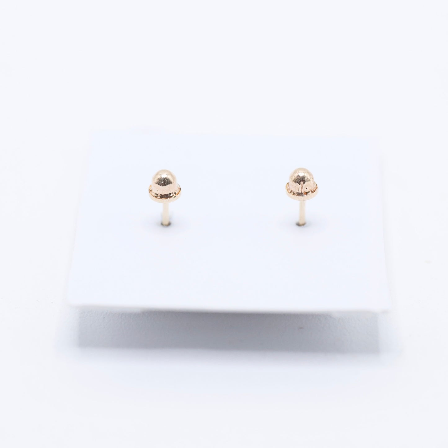 14KT GOLD DAINTY BOW EARRINGS