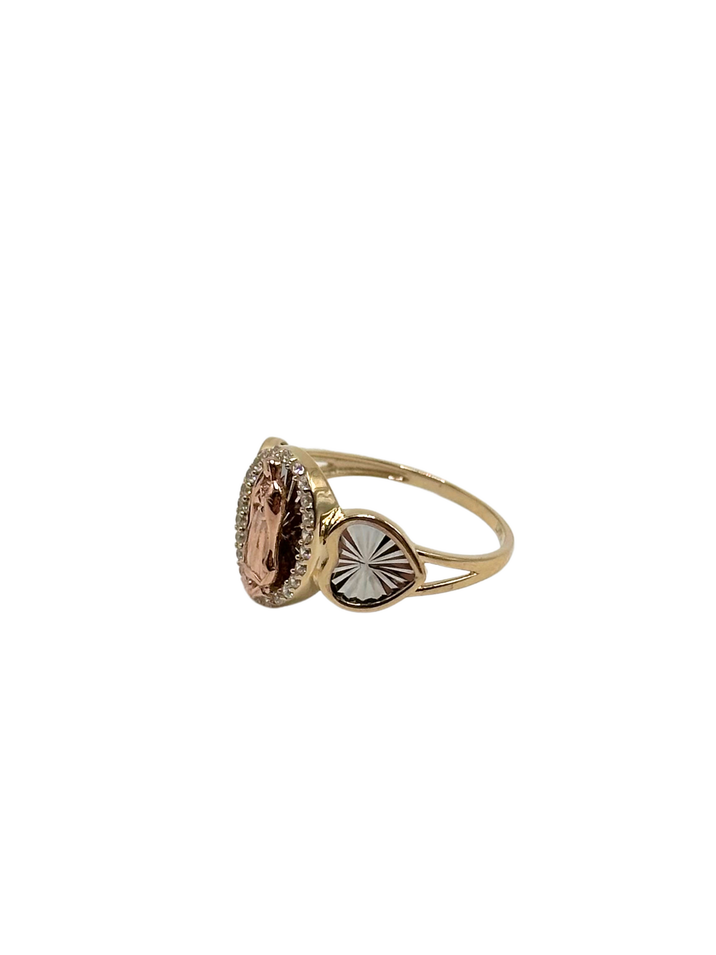 14KT VIRGEN DE GUADALUPE  RING