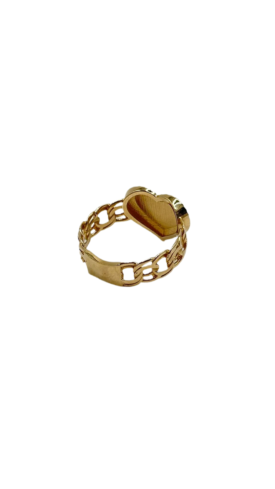 14K GOLD HEART RING