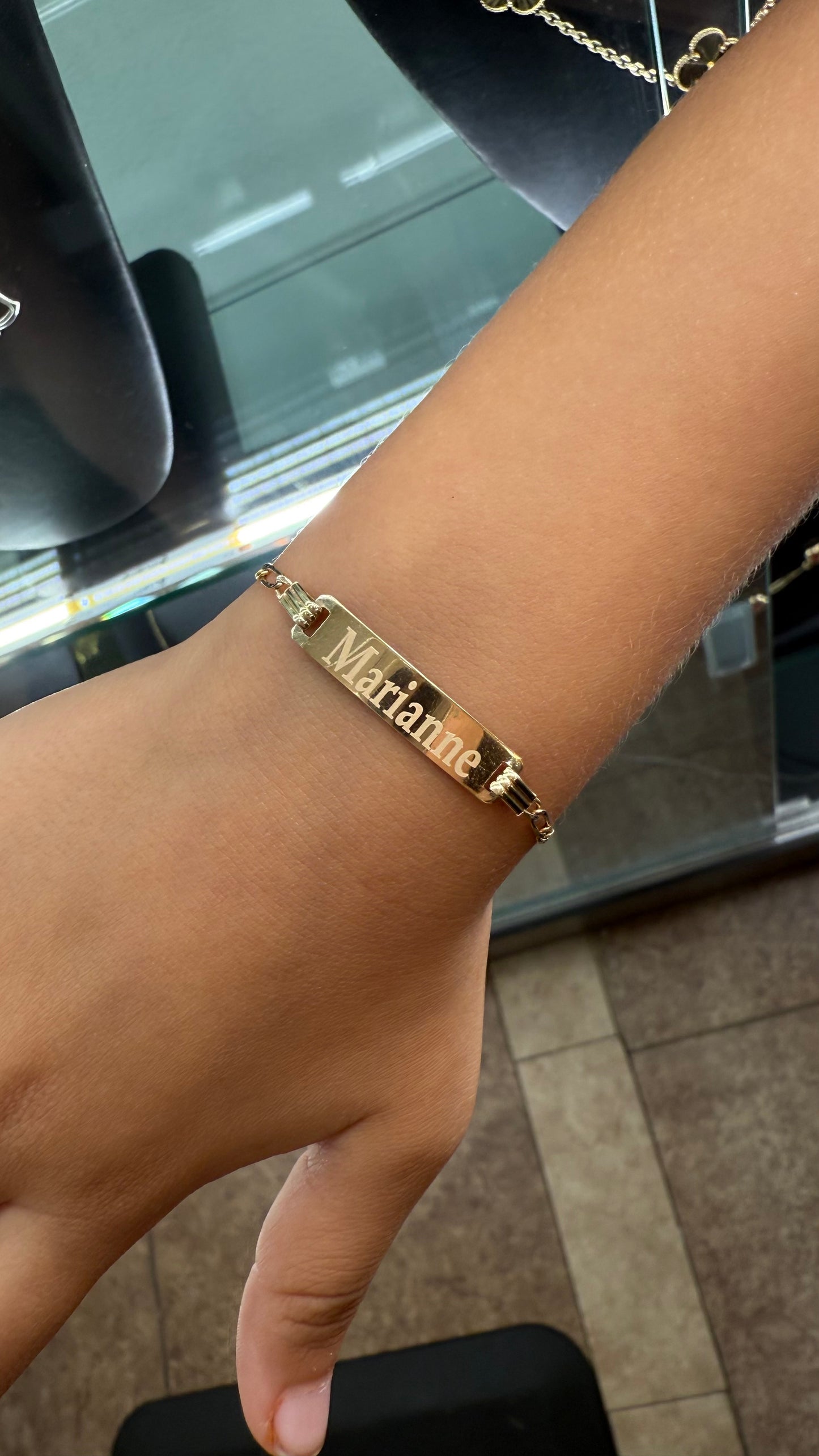 14K Gold Baby Bracelet