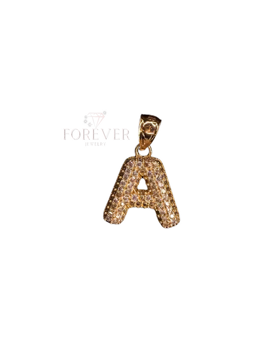 14KT GOLD LETTER “A”