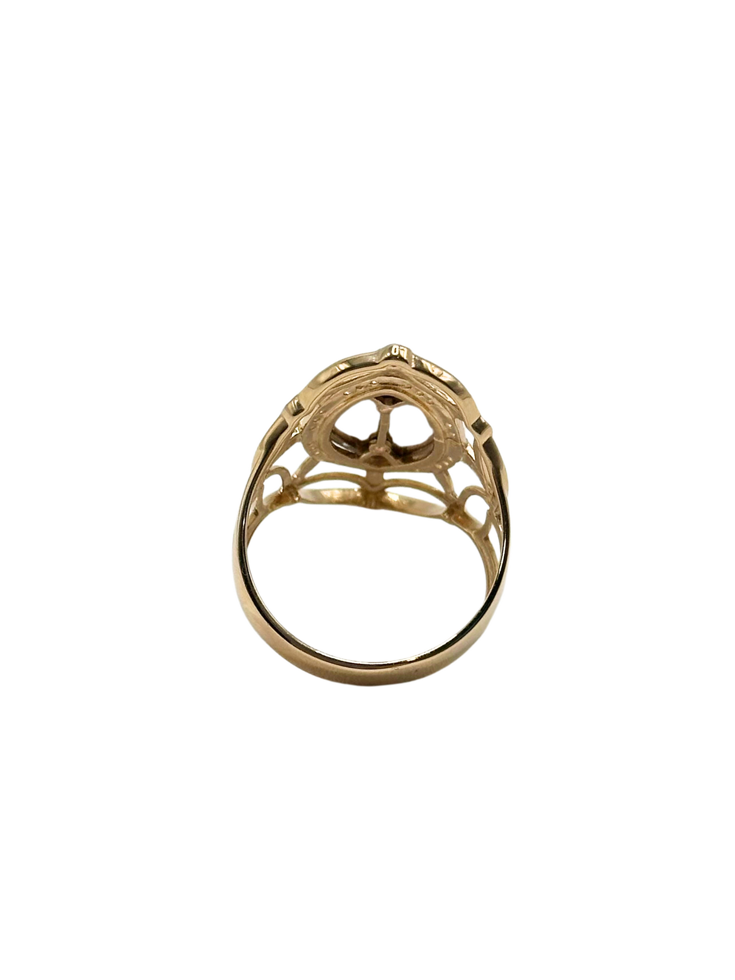 14K GOLD VIRGEN DE GUADALUPE  RING