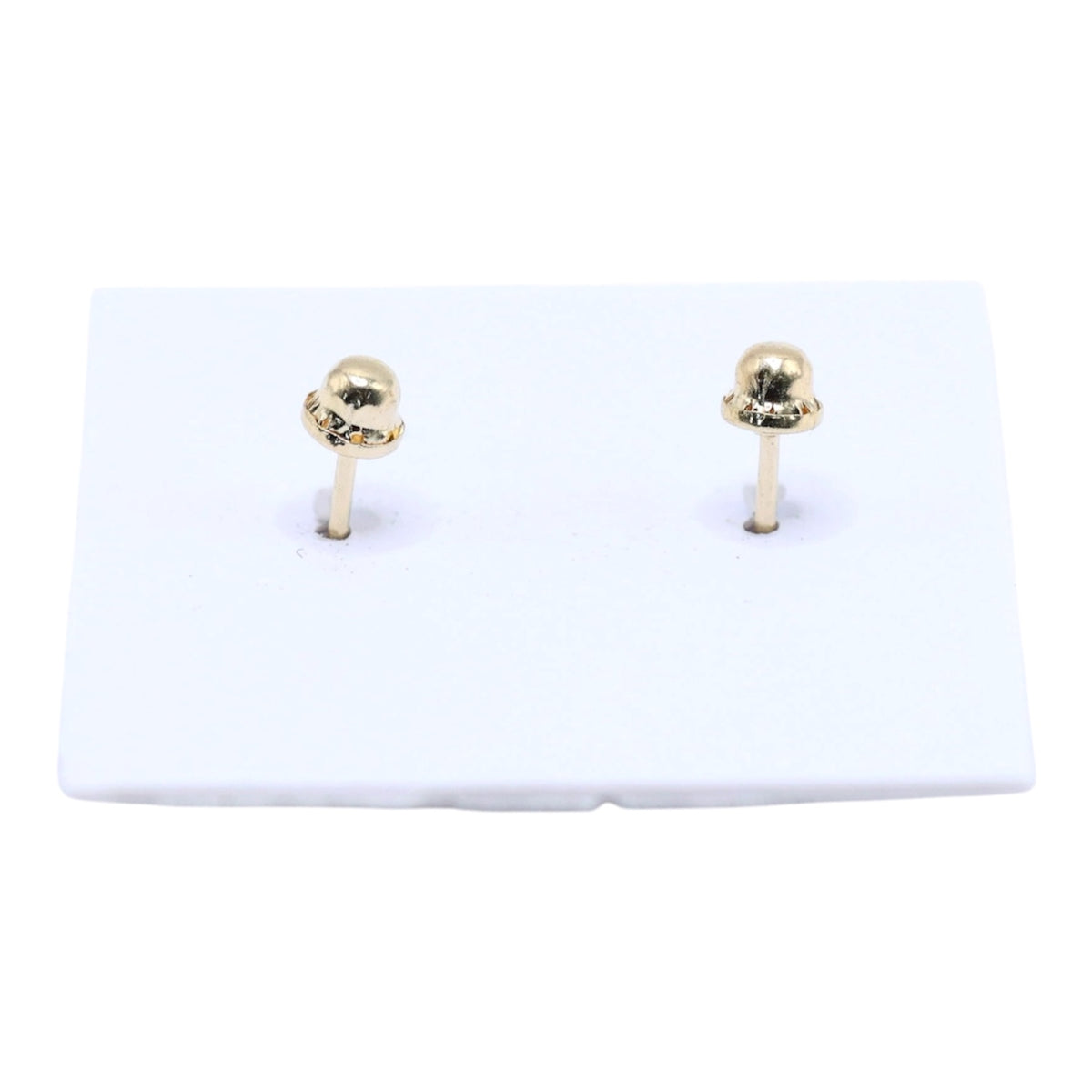 14KT GOLD 3 TONE CZ BUTTERLY 2 PIECE JEWELRY SET - PENDANT & EARRINGS