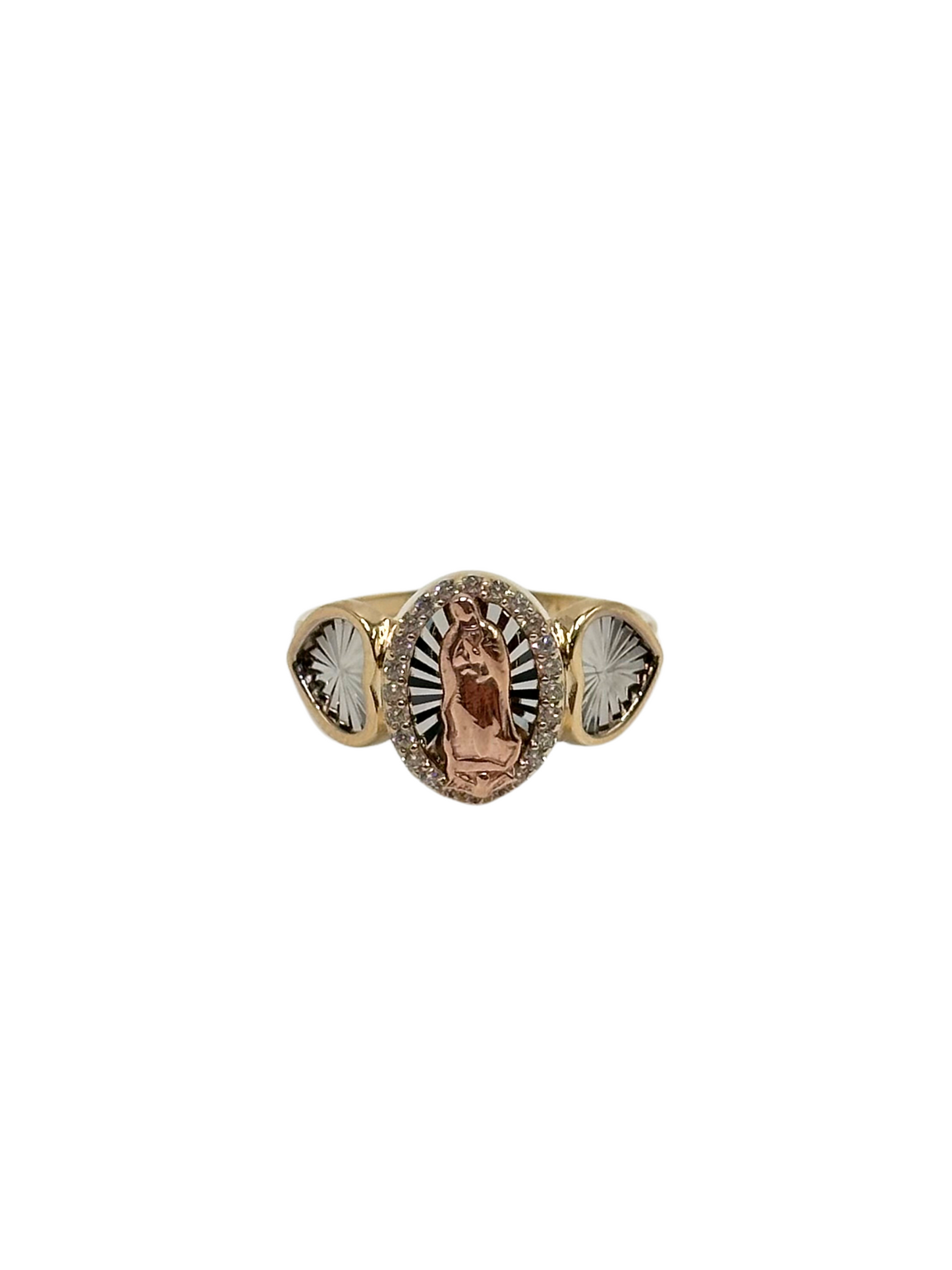 14KT VIRGEN DE GUADALUPE  RING