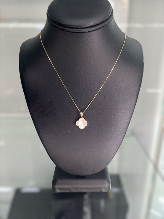 14K Mother pearl Necklace