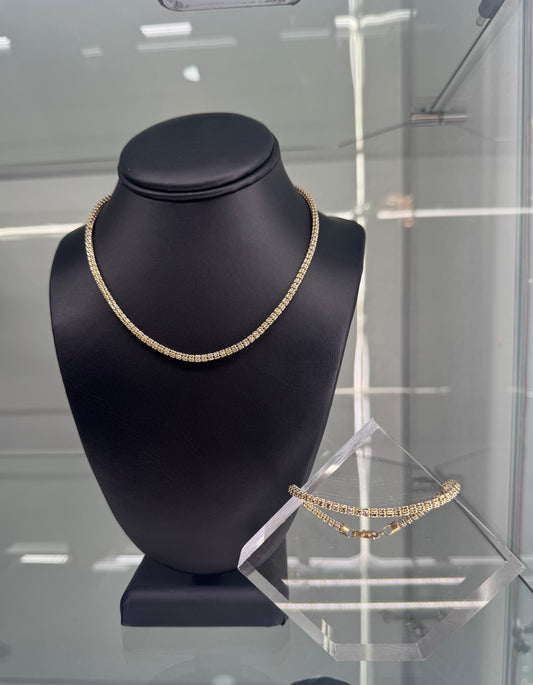 14K Gold Set Ice