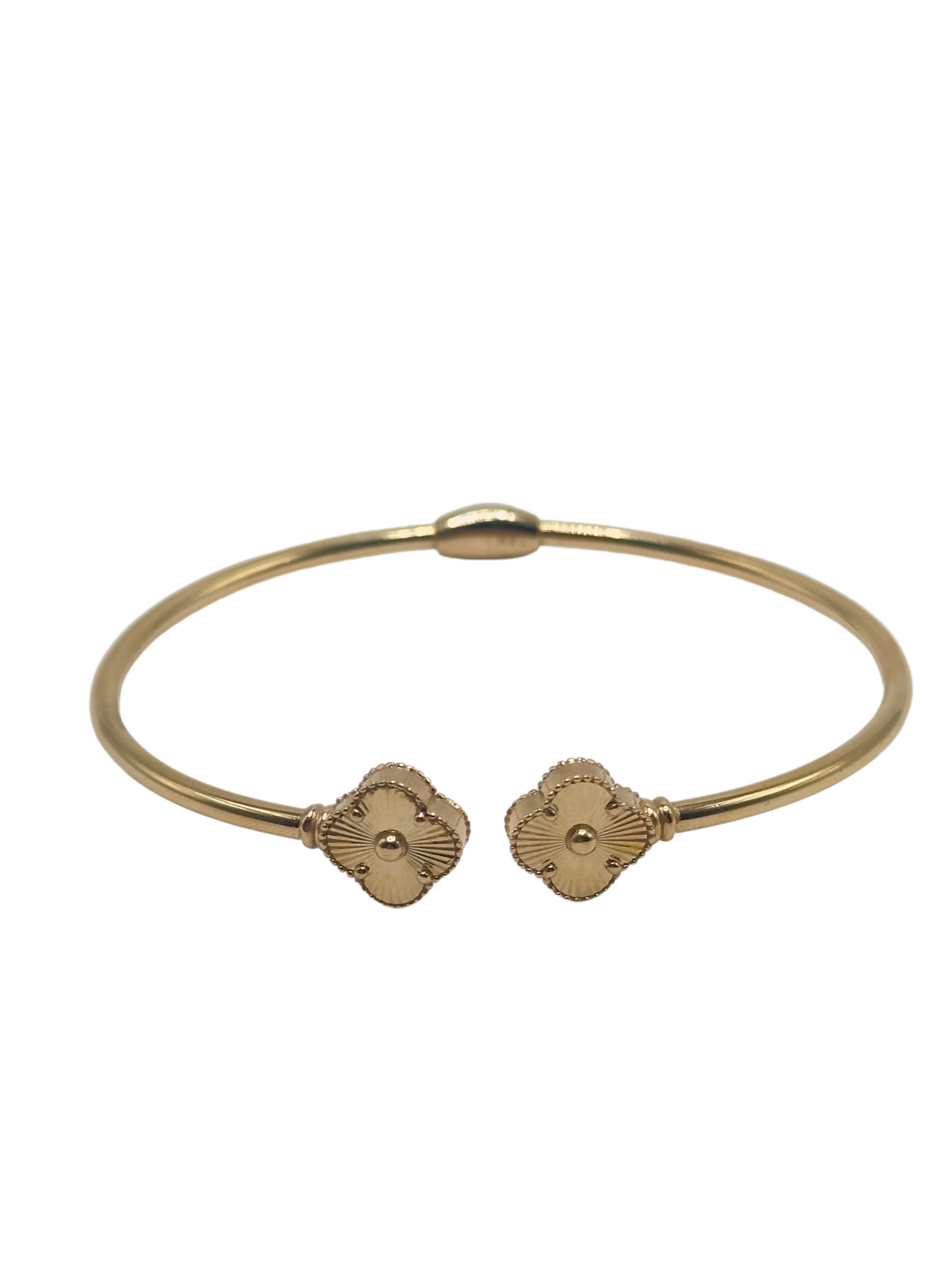 14K GOLD FLOWER BRACELET