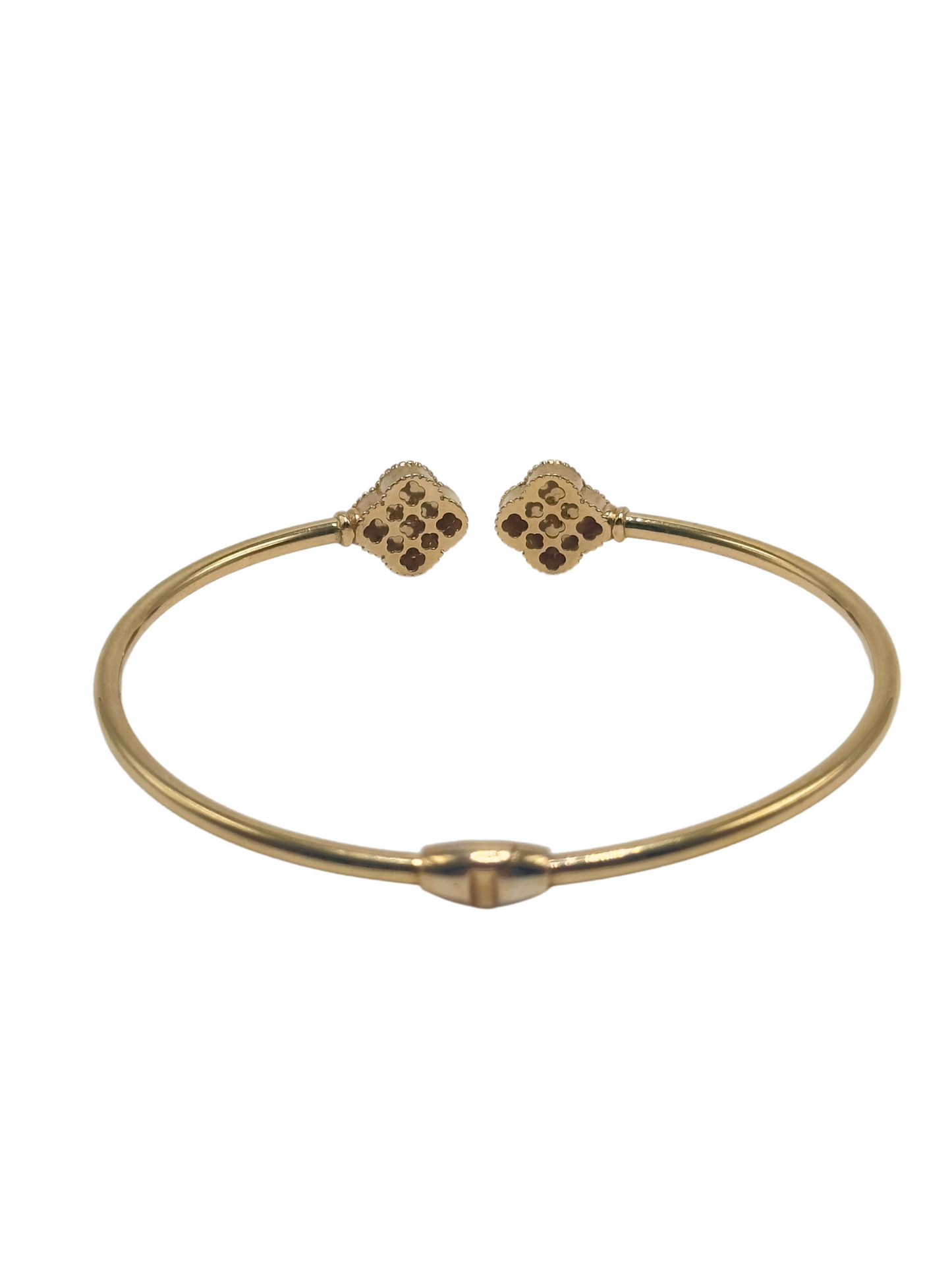 14K GOLD FLOWER BRACELET