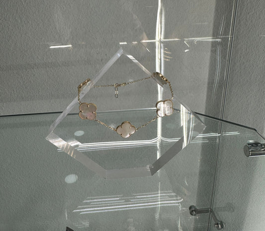 14K Gold Mother of Pearl