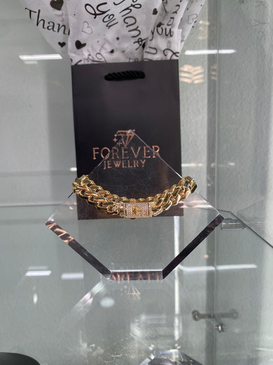 14K Gold Monaco Bracelet