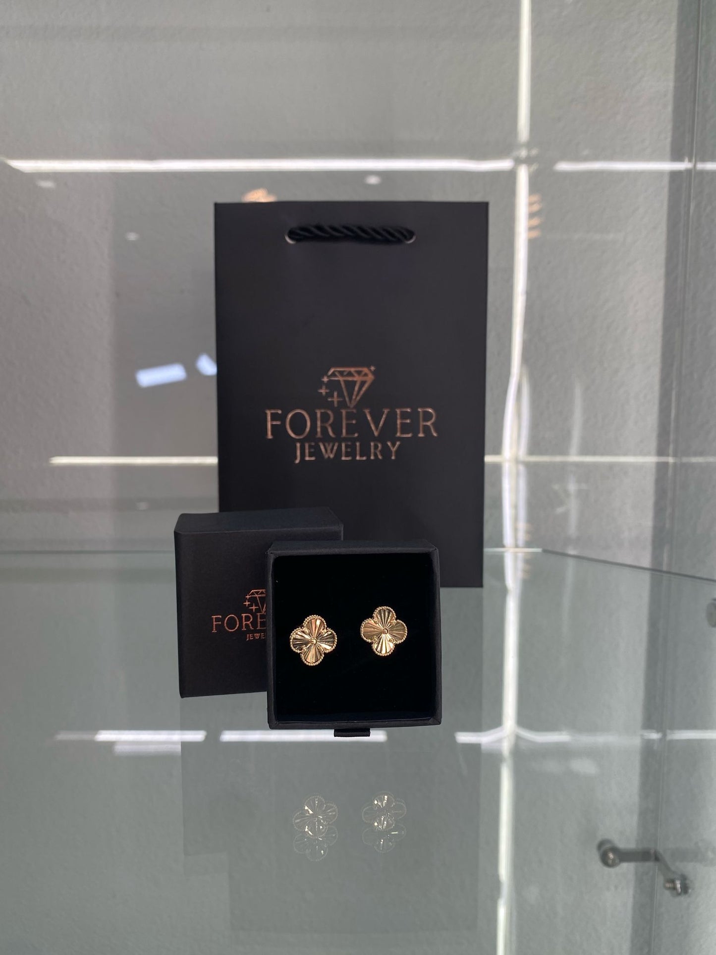 14K Gold Flowers