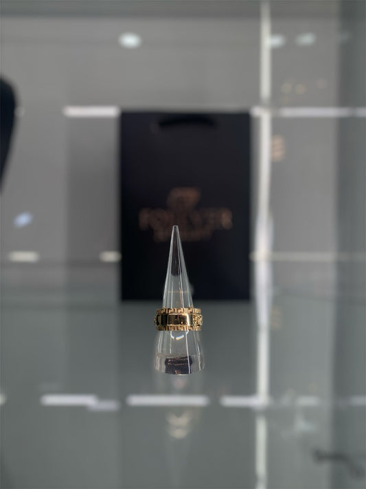 14K Gold Spinning Ring