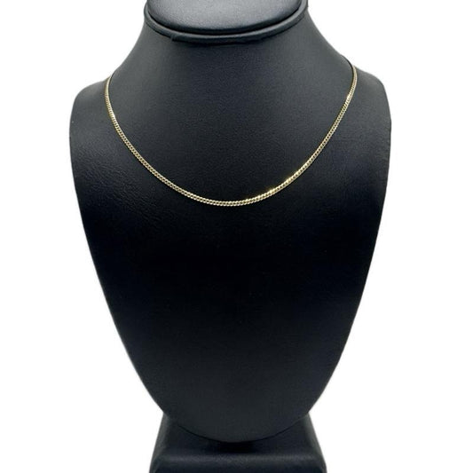 14K Gold Cuban Chain 2mm