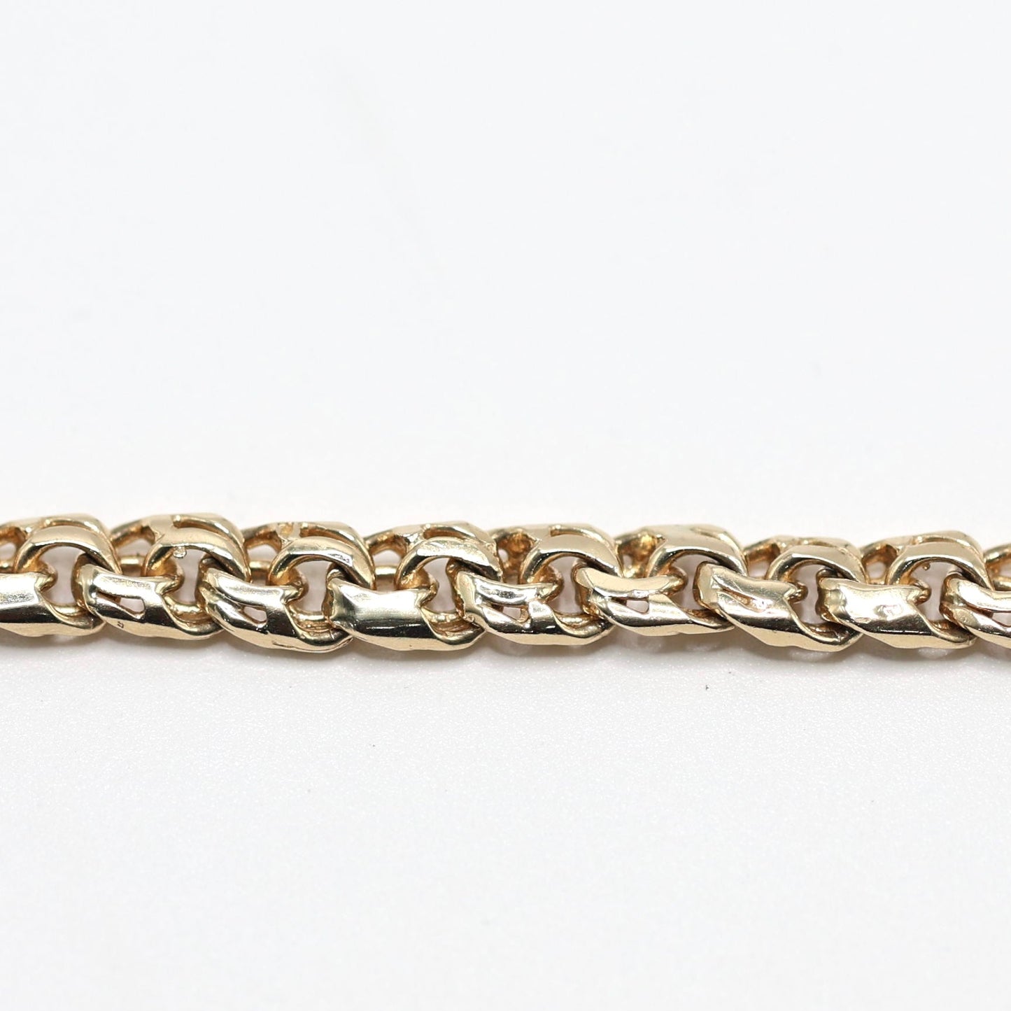 14KT GOLD CHINO LINK BRACELET - SOLID GOLD
