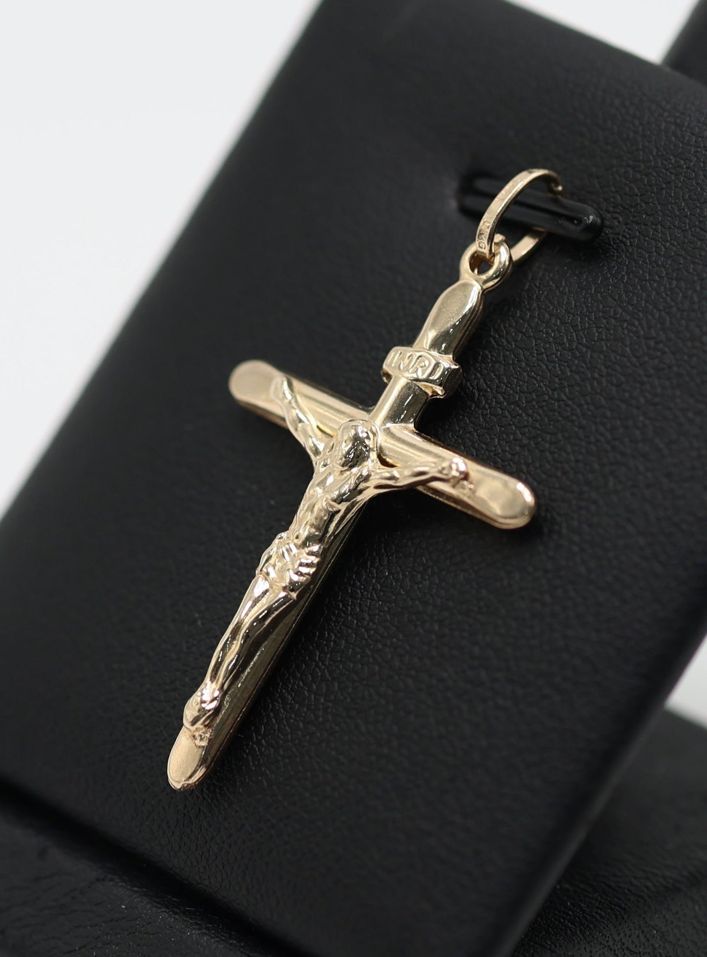 14KT GOLD CROSS CRUCIFIX PENDANT