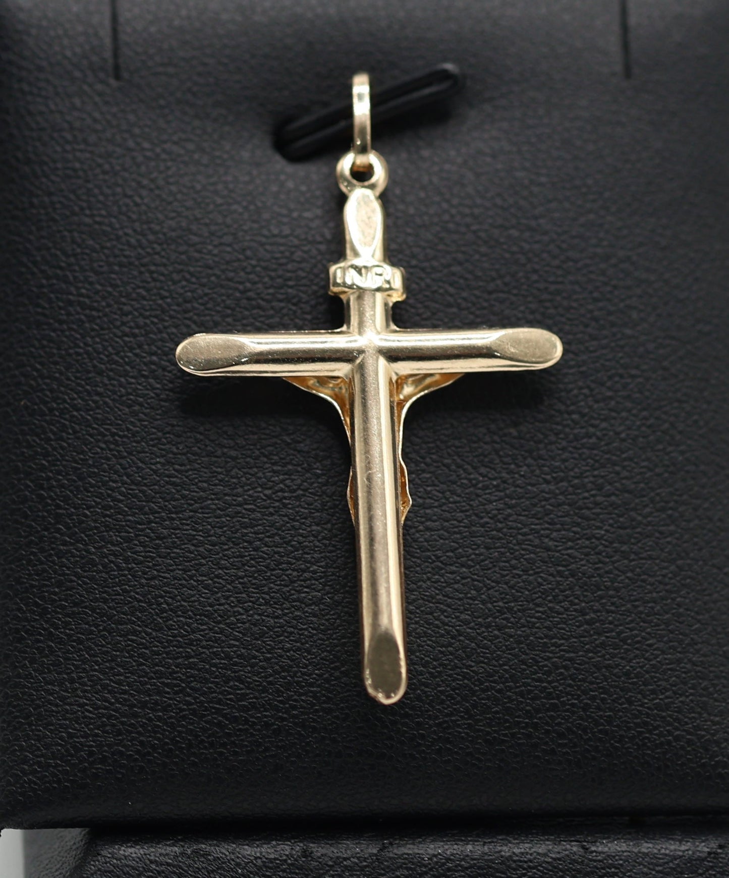 14KT GOLD CROSS CRUCIFIX PENDANT