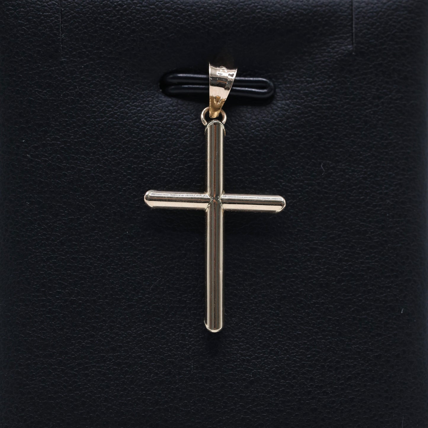 14KT GOLD DAINTY SIMPLE CROSS - 2 SIZES