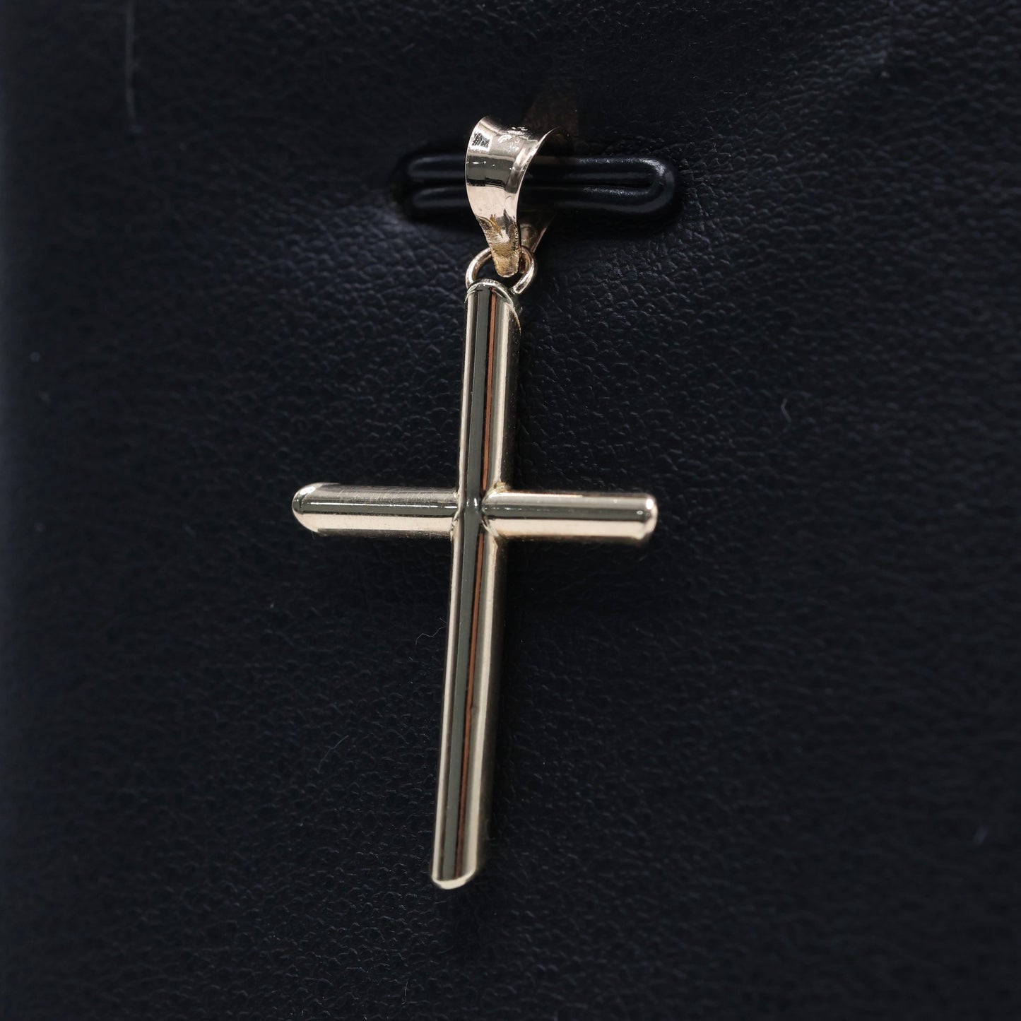 14KT GOLD DAINTY SIMPLE CROSS - 2 SIZES