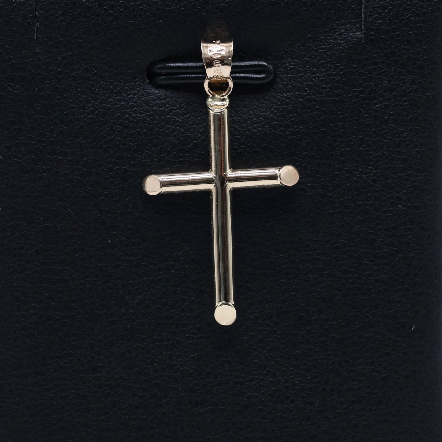 14KT GOLD DAINTY SIMPLE CROSS - 2 SIZES