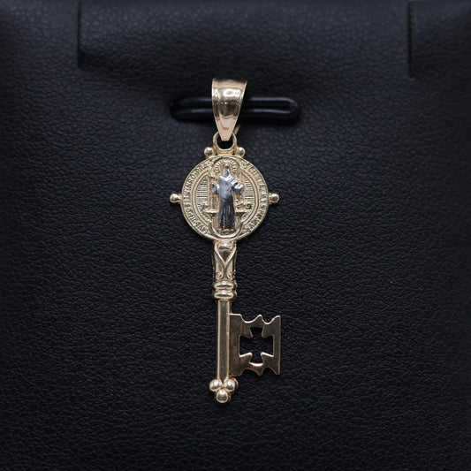 14KT GOLD SAN BENITO KEY MEDIUM