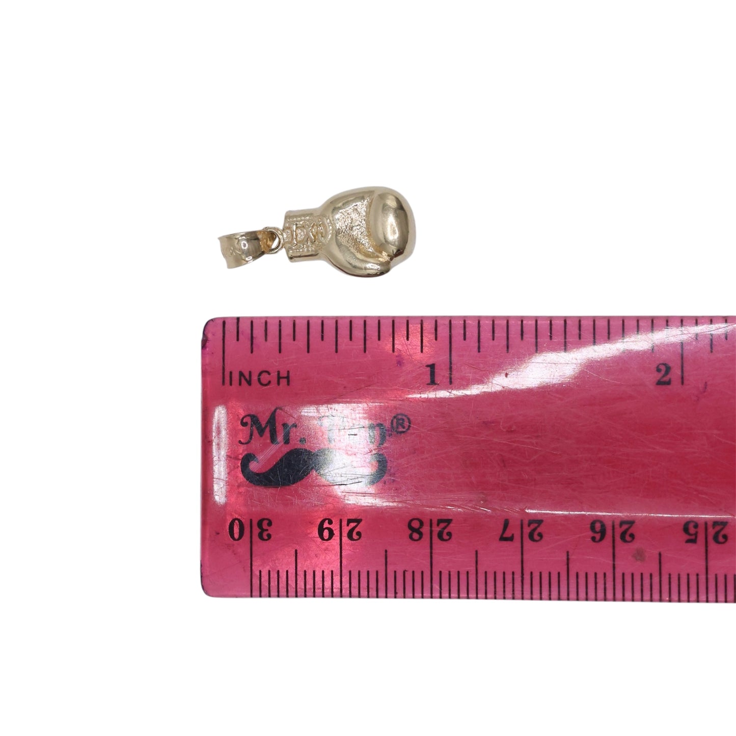 14KT GOLD SMALL BOXING GLOVE PEDNANT - SOLID