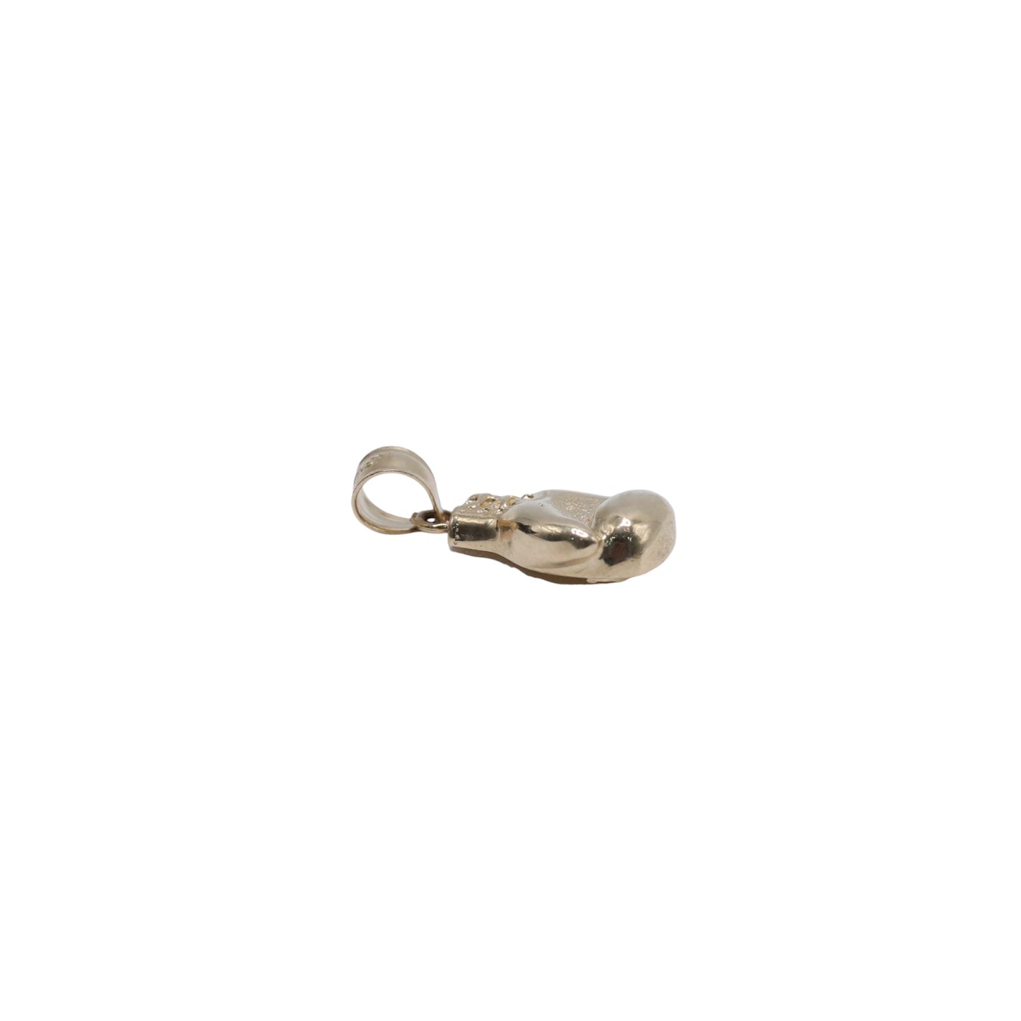 14KT GOLD SMALL BOXING GLOVE PEDNANT - SOLID