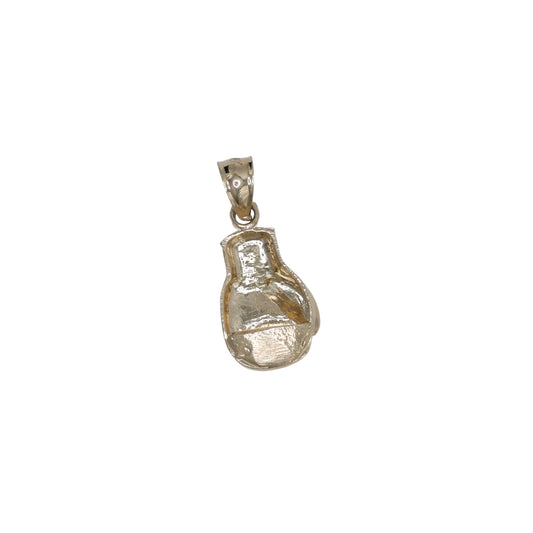 14KT GOLD SMALL BOXING GLOVE PEDNANT - SOLID